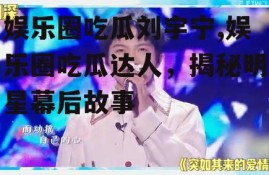 娱乐圈吃瓜刘宇宁,娱乐圈吃瓜达人，揭秘明星幕后故事