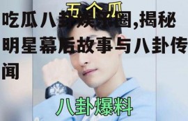 吃瓜八卦娱乐圈,揭秘明星幕后故事与八卦传闻