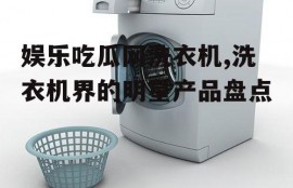 娱乐吃瓜网洗衣机,洗衣机界的明星产品盘点