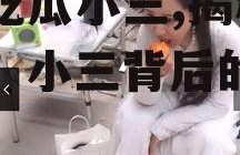 娱乐吃瓜小三,揭秘“吃瓜”小三背后的故事