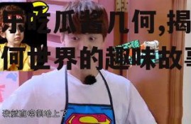 娱乐吃瓜酱几何,揭秘几何世界的趣味故事