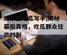 娱乐圈吃瓜写手,揭秘幕后真相，吃瓜群众狂欢时刻