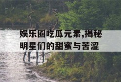 娱乐圈吃瓜元素,揭秘明星们的甜蜜与苦涩