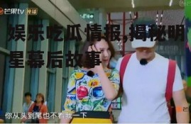 娱乐吃瓜情报,揭秘明星幕后故事