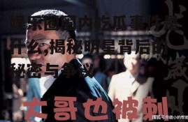 娱乐圈圈内吃瓜事件是什么,揭秘明星背后的秘密与争议