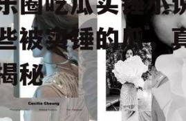 娱乐圈吃瓜实锤小说,那些被实锤的瓜，真相大揭秘