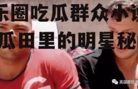 娱乐圈吃瓜群众小说推荐,瓜田里的明星秘闻