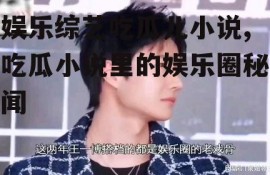 娱乐综艺吃瓜儿小说,吃瓜小说里的娱乐圈秘闻