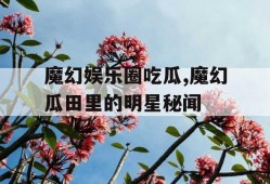 魔幻娱乐圈吃瓜,魔幻瓜田里的明星秘闻