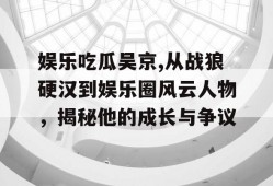 娱乐吃瓜吴京,从战狼硬汉到娱乐圈风云人物，揭秘他的成长与争议