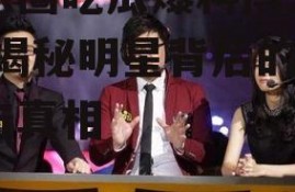 娱乐圈吃瓜爆料博主解说,揭秘明星背后的秘密与真相