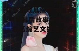 娱乐圈吃瓜综艺文推荐,明星幕后故事大揭秘，吃瓜综艺文推荐盘点