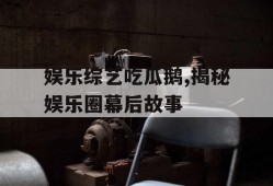 娱乐综艺吃瓜鹅,揭秘娱乐圈幕后故事