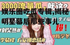 娱乐圈吃瓜专辑,揭秘明星幕后那些事儿