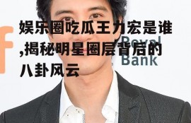 娱乐圈吃瓜王力宏是谁,揭秘明星圈层背后的八卦风云