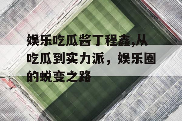 娱乐吃瓜酱丁程鑫,从吃瓜到实力派，娱乐圈的蜕变之路